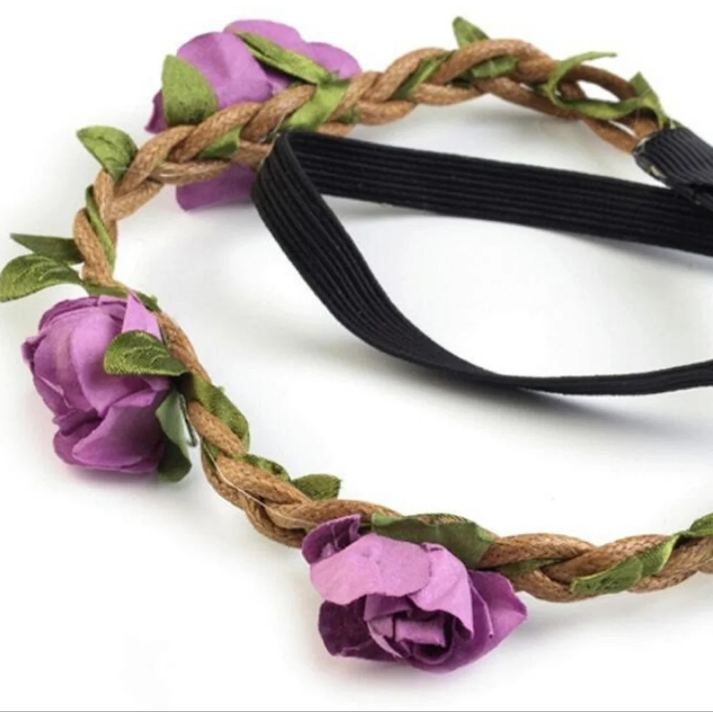 Flower headband 💜💜💜